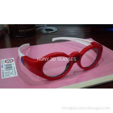 3D DLP Link Active Shutter Glasses With LCD Lenses Recharge